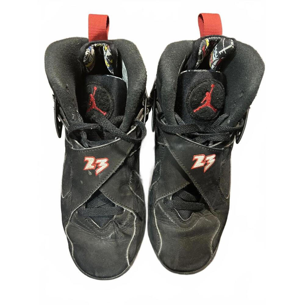 Kids’ Air Jordans Size 5Y - Iconic Black & Red Style